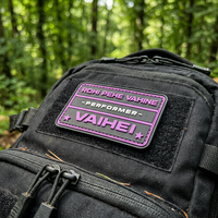 Étiquettes personnalisées en PVC souple 3D gaufré avec logo, à coudre, lavables, en rouleau pour vêtements, sacs, chaussures et maillots de bain - Taille personnalisée