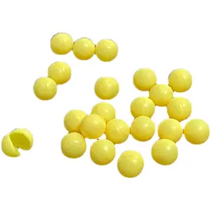 Großhandel weiche Gummi bälle 6mm 6,5mm 7mm 8mm 8,5mm weiche Hohlkugel für Kinderspiel zeug kugeln