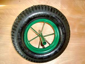 <span class=keywords><strong>Roue</strong></span> pneumatique gonflable en caoutchouc Maxtop 14 pouces 3.50-8, pneu en caoutchouc pour chariot à main, chariot à outils, brouette, tondeuse à gazon 350-8 - Product Image 3