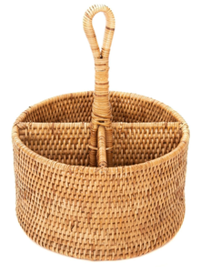 Seagrass Utensil <b>Caddy</b> Holder Handmade Natural High Quality in Vietnam - Product Image 2