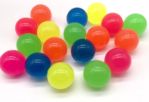 Palloni PULI ad alto rimbalzo SI 20A/PU/TPU + NR materiale diverso dimensioni custom palle giocattolo di gomma - Product Image 4