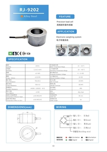 Tùy chỉnh độ chính xác cao kỹ thuật số cột lực cảm biến rj9202 phạm vi lớn 30t quy mô điện tử trọng lượng cảm biến Load cell - Product Image 6