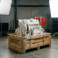 Moteur diesel marin DCEC 6CTA8.3-M205, 205 CV, 6 cylindres, moteur de propulsion 8,3 L pour bateau de pêche, remorqueur et ferry de passagers