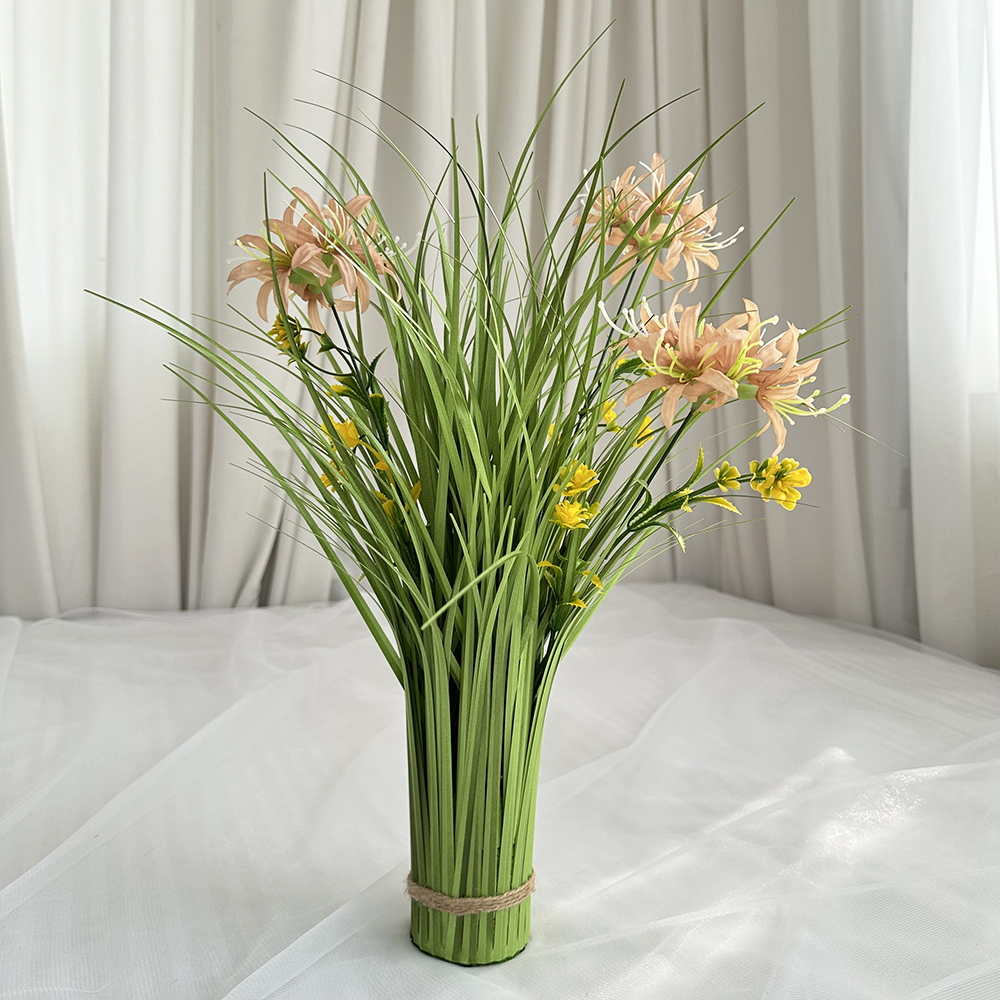 3 Lirios de araña rojos Café