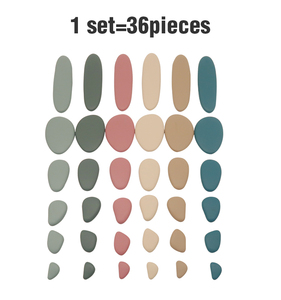 Colorido apilamiento y clasificación de guijarros lisos de silicona forma de piedra Montessori juguetes educativos para niños pequeños aprendizaje sensorial - Product Image 2