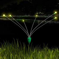 DC12V 6w étanche led scarabée feu éclairage lumières se balançant dans le vent paysage extérieur led luciole jardin Led luciole