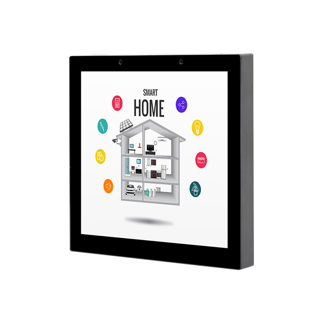 4 Inch Linux Plastic Tuya Smart Home & Hotel Control Panel RJ45 WiFi Touch Screen BT Zigbee Gateway
