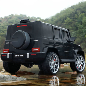 Voiture électrique Mercedes AMG pour enfants 4x4 tout-terrain avec télécommande pour enfants de 1 à 5 ans, couleur rouge - Product Image 5