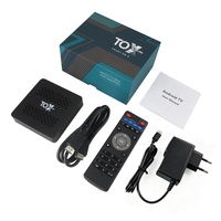 Ugoos TOX5 LITE Amlogic S905x5m 2G 32G Android 14 TV Box Wifi BT4.1 HDR10 RJ45 1000M Lan Av1 8k Android Set-top Box