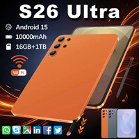 Tablet Imagenaria S26 Ultra con Android 15, Cámara Frontal de 16MP, Cámara Trasera de 32MP, Pantalla IPS de 10.1" y 2.5K, Snapdragon 8 Gen4, 16GB+1TB