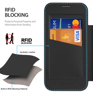 เคสหนัง PU แบบพับได้พร้อมช่องใส่บัตรและแม่เหล็กสำหรับ <span class=keywords><strong>iPhone</strong></span> 17 Pro - Product Image 5