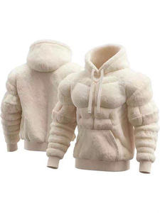 Sudadera Unisex Moderna de Otoño, Cálida, con Capucha y Estampado Digital de Dibujos Animados, Estilo Navideño, Manga Larga - Product Image 6