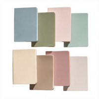 Carnet/Journal promotionnel personnalisable en cuir PU format A5, multi-impression, couverture rigide, reliure cousue, 80 feuilles, édition 2026