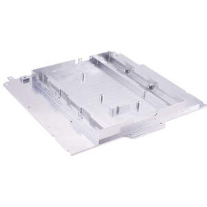 Aluminium Mounting Bracket Panel With <b>Screw</b> Holes And Support Rails - Product Image 1