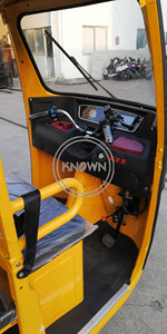 2025 di vendita calda del passeggero del combustibile elettrico triciclo con 4-6 passeggeri 3 ruote Cargo auto con grande capacità - Product Image 4