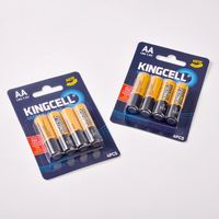 Piles alcalines AA LR6, échantillons gratuits, paquet de 5 pièces pour jouets télécommandés avec garantie de 10 ans
