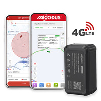 Traceur GPS magnétique 4G à faible consommation d'énergie Micodus ML420G avec batterie jetable pour la gestion de flotte de machines agricoles