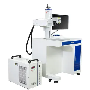 20w Fiber Dynamic Marker Print Metal Fiber Laser Marking Machine With Rotary For Metal Price