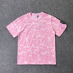 Camiseta <span class=keywords><strong>Bapesta</strong></span> de Algodón de Alta Calidad, 280g, Venta al Por Mayor de Fábrica, Estilo Urbano, para Hombre y Mujer, con Gráfico de Camuflaje, 2026 - Product Image 3