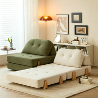 Canapé en tissu, style « bloc de tofu », canapé pour petit appartement, fauteuil lounge, ensemble de canapés pliants pour salon, canapé-lit modulaire