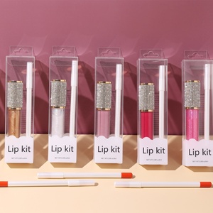 ชุดลิปกรอส24สีชุดลิปกลอสประกาย<span class=keywords><strong>เพชร</strong></span>พร้อมดินสอเขียนขอบปาก - Product Image 5