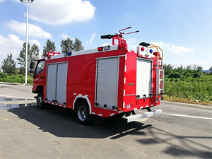 Camión de Bomberos FOTON 4X4 de 2500L, Camión de Rescate de Emergencia para Incendios Forestales, Directo de Fábrica - Product Image 3