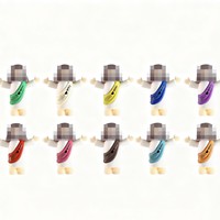 DropShipping Pâques Plastique Eco Friendly Clé lumineuse Cartoon Doll Décoration Cadeau Pendentif pour petites personnes