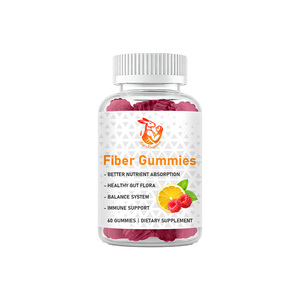 Gummies de fibres prébiotiques OEM/ODM pour le contrôle de la faim, la sensation de satiété et le bien-être intestinal pour adultes – Soin quotidien de la flore intestinale - Product Image 1
