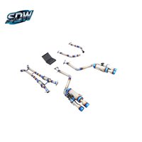 Système d'échappement amélioré pour Lexus RC300 RC350 RC F Sport, son profond et grave, bleu brûlé, embouts d'échappement amovibles