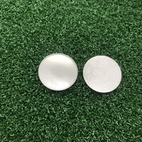 Marqueurs de balle de golf en métal vierges de 30 mm, accessoires de golf en gros à prix abordable
