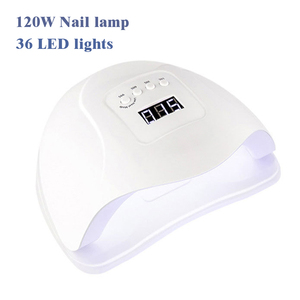 Portable 136W professionnel demi-lune <span class=keywords><strong>UV</strong></span> LED <span class=keywords><strong>lampe</strong></span> à <span class=keywords><strong>ongles</strong></span> personnalisé Mini conception sans fil <span class=keywords><strong>lampe</strong></span> en plastique boîte d'art des <span class=keywords><strong>ongles</strong></span> - Product Image 1