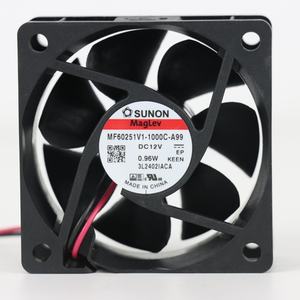 Sunon พัดลมไฟฟ้า MF60251V1-1000C-A99อินเวอร์เตอร์12VDC ขนาด60x60x25มม. 75mA 0.96W 4500rpm ตู้23.5CFM ตู้พัดลมระบายความร้อนแกน - Product Image 1