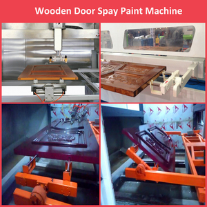 Macchina automatica per verniciatura a spruzzo certificazioni CE mobili in legno porta della cucina armadio MDF Board - Product Image 3