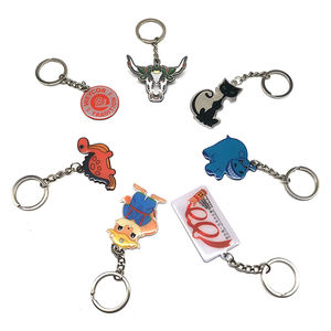 Llavero personalizado esmaltado, bonito llavero chapado en oro de plantas de Metal, barato, venta al por mayor - Product Image 6