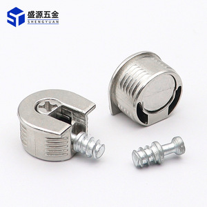 Shengyuan Zinc Alloy Three In One Shelf Support For Furniture Bookshelf Cabinet Wooden Board - Product Image 3