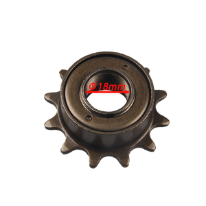 Piñón de Rueda Libre Redvan de 1 Velocidad y 12T, de Acero, 18/34 mm, <span class=keywords><strong>para</strong></span> <span class=keywords><strong>Bicicleta</strong></span> de Montaña y Carretera, Acabado Niquelado de Alta Resistencia - Product Image 5
