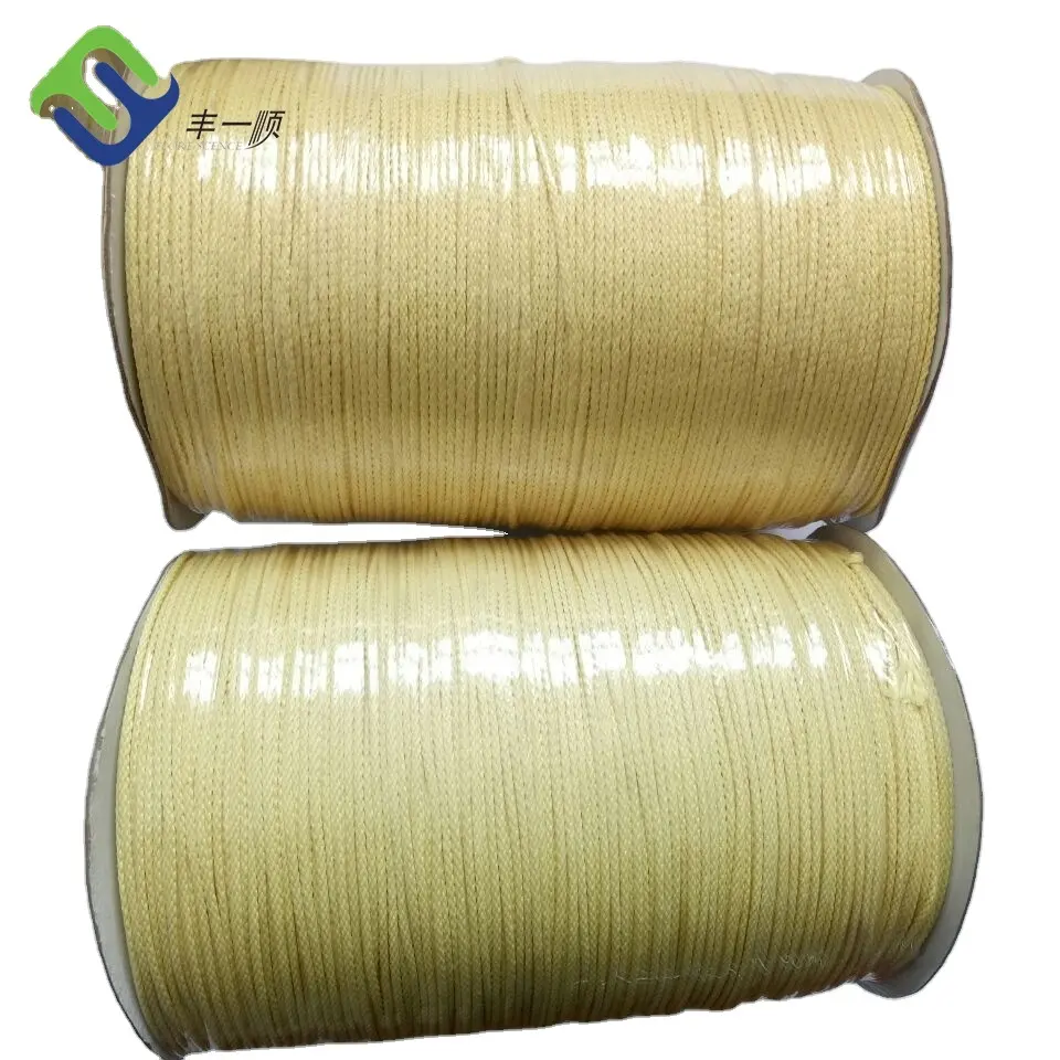 3mm 16 strands braided kevlar aramid rope for kite line