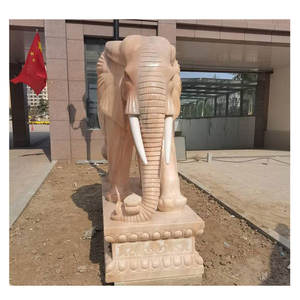 Statue en <span class=keywords><strong>pierre</strong></span> sculptée, éléphant, Sculpture de chine, marbre <span class=keywords><strong>blanc</strong></span>, <span class=keywords><strong>pierre</strong></span> <span class=keywords><strong>dr</strong></span>, statue de bali, marbre rose - Product Image 5