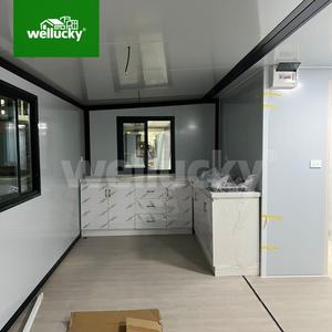 Conteneur modulaire extensible en acier galvanisé, maison préfabriquée pliable pour le déploiement de projets - Product Image 4