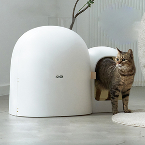 Caja de arena plegable para gatos, mueble multifuncional para mascotas, nuevo diseño - Product Image 3