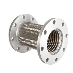 कंपन और शोर को कम करने के लिए फायर पंपों के लिए विशेष फ्लैंज धातु नली - Product Image 3