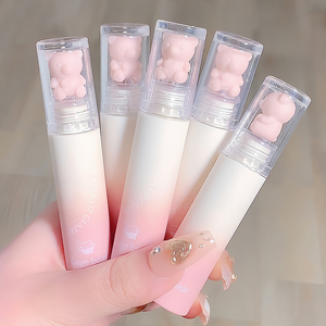 Nouveau 2026 GEGE Bear Gloss à lèvres liquide crémeux durable, vente en gros, adapté aux cosmétiques pour les lèvres - Product Image 6