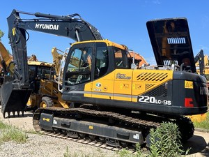 Excavadora de cadenas Hyundai 220LC-9s de alta calidad, excavadoras de segunda mano de 22 toneladas en venta - Product Image 5
