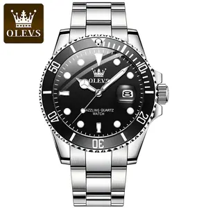 Luxury Brand OLEVS 5885 Men Business Wrist Watch Men Fashion Business Chronograph Quartz Watch Supplier In China