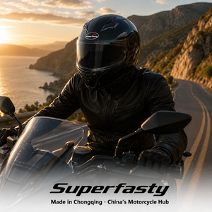Nuevo Casco de Motocicleta ABS Personalizado de Buena Relación Calidad-Precio, Modular, Abatible, con <span class=keywords><strong>Intercomunicador</strong></span>, Liberación Rápida, Ligero, <span class=keywords><strong>Homologado</strong></span> por DOT, para Todas las Estaciones, Superfasty - Product Image 4