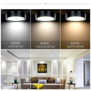 Faretti <span class=keywords><strong>LED</strong></span> da Incasso a Soffitto Antiabbagliamento 7W 12W 15W 18W 20W, Montaggio Superficiale o Incassato - Product Image 3