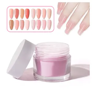 Wholesale Private Label Long Lasting Dipping Powder Jars In Bulk Nail Salon Gel X Nail Acrylic Powder