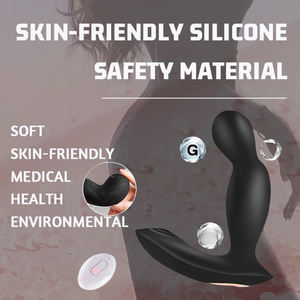 SEXBY最も人気のある大人のおもちゃはリモコンを着用しますアナルバイブレーターデュアルモーター前立腺マッサージャーバイブレーターバットプラグ - Product Image 5