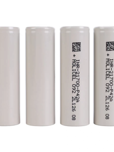 Batterie au lithium-ion rechargeable à basse température Molicel INR21700 P42A 4200mAh Max 45A Décharge Cellule de batterie de voiture Jouets - Product Image 3