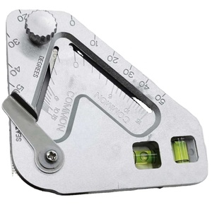 Inglete para construcción de marcos, herramientas de carpintero, regla triangular para carpintería, Regla de medición cuadrada de velocidad de acero - Product Image 1